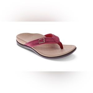 Vionic PATTY TOE POST SANDAL Pink Size 10 Vionic Flip Flops Orthopedic Arch